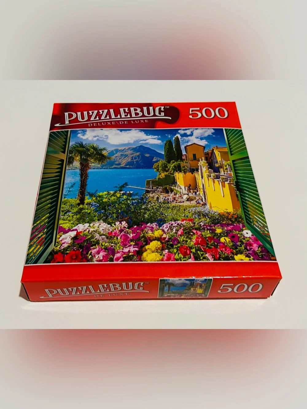 New “Picturesque Village of Varenna, Italy” 500 Pieces 18” x 14” Puzzlebug